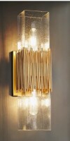 Mercer41 Ulah 2-Light 17.5" Height Gold Wallchiere New In Box $499