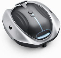 BUBLUE Bubot 300P Cordless Pool Vacuum for Above Ground Pool, Robotic Pool Cleaner with Bluehole Suction, DirtLock 2.0, Dual Filters, Smart Sensor, Self Parking up to 850 Sq.Ft, Deep Gray $299