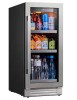 Ca'Lefort CLF-BS15 - 15 in. 100 (12 oz.) Cans Beverage Cooler Refrigerator Soda Drink Mini Fridge Built-in or Freestanding Frost-Free $699