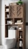 Millwood Pines Emefu Freestanding Manufactured Wood Over-The-Toilet Cabinet New in Box $199