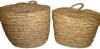 Sand & Stable&trade; Handwoven Seagrass Wall Mount Baskets with Handles New In Box $199 - 2