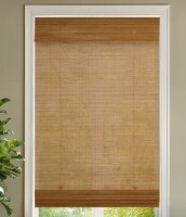 Symple Stuff Light-Filtering Cordless Mesh Natural Bamboo Window Shade 40.5 in. W x 60 in. L / Symple Stuff No Drill Cordless Blackout Cellular Shades, 34" x 84" / Assorted New In Box $299