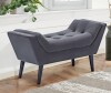 Everly Quinn Fetush Velvet Upholstered Bench New In Box $299
