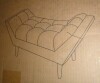 Everly Quinn Fetush Velvet Upholstered Bench New In Box $299 - 2