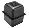 Oatey 34087 - 6.5 in. H X 13 in. W X 13 in. L Black Tub Box New in Box