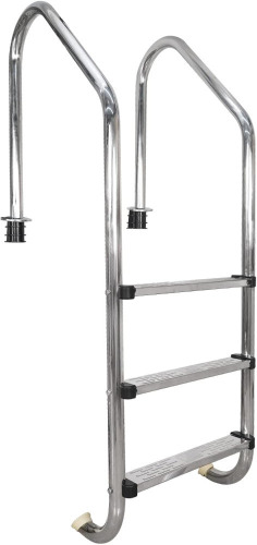 DOEL Swimming Pool Ladder, Non-Slip Steps Ladder, 3-Step In-Ground Stainless Steel Step for Indoor/Outdoor Pool, Easy Assembly and Climbing New In Box $299
