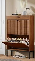 Latitude Run&reg; Arona Modern Minimalist Style Large Capacity Shoe Cabinet New In Box $399