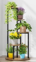 17 Stories Havya Round Multi-Tiered Plant Stand New In Box $99