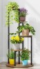 17 Stories Havya Round Multi-Tiered Plant Stand New In Box $99