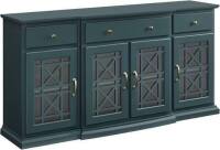 Walker Edison Landon 60-Inch Tiered Fretwork Sideboard TV Stand New in Box $1299