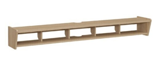 Walker Edison SFLMF3FCO 70" Floating Wall Mounted TV Stand in Coastal Oak Finish &middot;New in Box $299