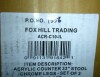 Fox Hill Trading Pure Decor 24" Acrylic Metal Counter Stools in Clear New in Box $799 - 2