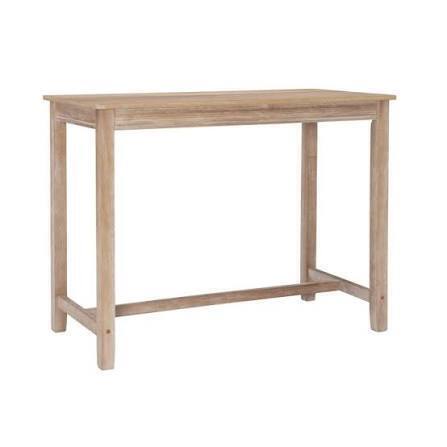 Linon Claridge Acacia Counter Pub Table Model #: 028008NAT01U New in Box $499