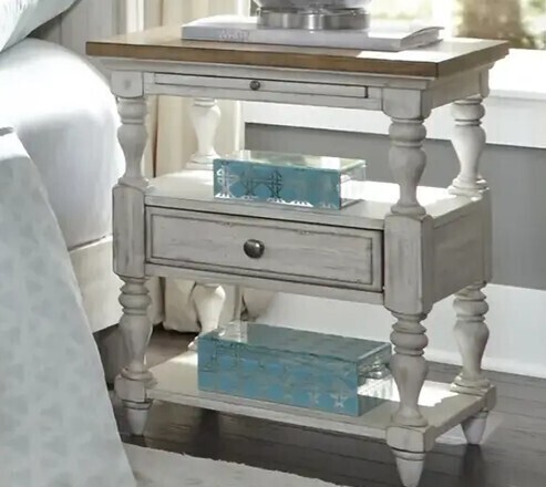 Liberty Furniture Farmhouse Reimagined 1 Drawer Night Stand New in Box $699