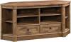 Sauder Palladia Corner TV Stand Console. Dimensions 18.47"D x 61.1"W x 27.4"H New in Box $699