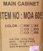 Moreno Bath Angeles 60&Prime; Freestanding Bathroom Vanity New in Box $1899 - 2