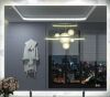 Apmir 48 in. W x 40 in. H Rectangular Frameless UL Certified LED Backlited Anti-Fog Tempered Glass Wall Bathroom Vanity Mirror New in Box $599