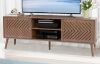George Oliver TV Stand for TV up to 70 Inch, Mid Century Modern TV Console, Entertainment Center with Storage New in Box $499