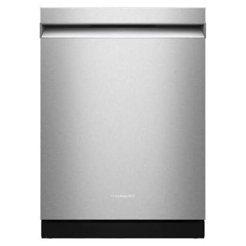 KitchenAid 24-in Top Control Built-in Dishwasher ( PrintShield Stainless ) With Third Rack, ProWash, ProDry Max , 44-Decibel $1499