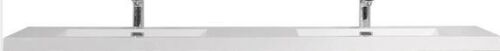 TerraLine Series 72" Double Sink 71" Vanity Top New $799