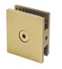 Azupin Glass and Hardware Standard Clamp in Brushed Gold New in Box