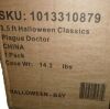 Home Accents 3.5' Halloween Classics Plague Doctor, Holiday Porch Greeter, New in Box $299 - 2