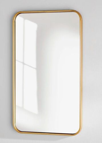 RE/FINE&trade; Sabine Metal Rounded Rectangle Wall Mirror, 18" x 30" New In Box $299