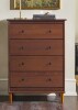 Wade Logan Haney Solid Wood 4-Drawer Dresser New Open Box $599