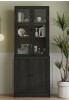 Latitude Run 71'' Kitchen Pantry in Black New in Box $499