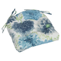 Winston Porter 16-Inch Rounded Back Outdoor Tufted Chair Cushion New $79