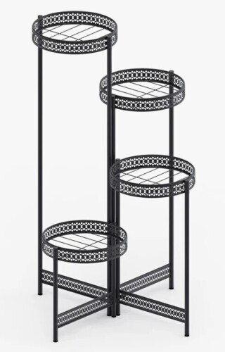 Astoria Grand 4 Tier Sula Plant Stand New Shelf Pull $89