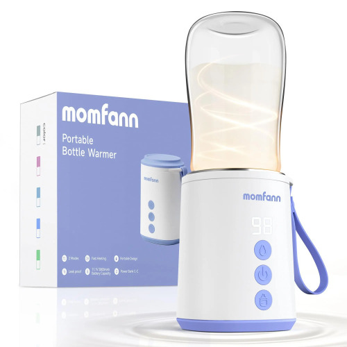 MOMFANN Portable Bottle Warmer, Travel Baby Bottle Warmer for Breastmilk On The Go, Leak-Proof, 2 Modes Fast Heating / Momfann Portable Bottle Warmer &ndash; Breast Milk & Water Warmer for Travel / Momfann Rechargeable Hands-Free Baby Rocker & Sleep Soother &ndash; P