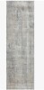 Latitude Run&reg; Brook Gray & Beige Abstract High-Low Modern Rug, 2'6" x 6' New $199