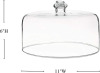Juliska Berry & Thread Glass Cake Dome New In Box $299
