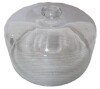 Juliska Berry & Thread Glass Cake Dome New In Box $299 - 2