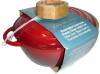 Gibson Home Addlestone 2.65 Quart Enameled Cast Iron Dutch Oven with Lid in Red New $199 - 2