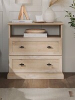 Alcott Hill&reg; Cydny Classic Open-Top 2-Drawer Nightstand New In Box $499