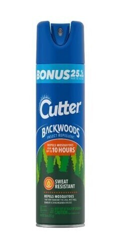 Cutter Backwoods Insect Repellent, HG-96281, 7.5 oz New