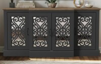 Lark Manor Ariba Traditional 60.4"W Wide Accent Sideboard New in Box $699