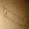 Wrought Studio Jasmarie 4 Legs Coffee Table with Storage in black New In Box $599 - 2