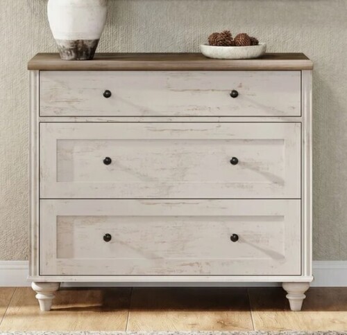 Charlton Home Scarlett 33.9'' W 3 - Drawer Dresser New in Box $699