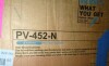 Phi Villa Black Slat Square Metal Patio Outdoor Dining Table New in Box $499 - 2