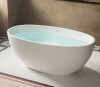 Woodbridge 55" Freestanding Soaking Solid Surface Stone Resin Bathtub with Integrated Overflow and Pop-up Drai New in Box Factory Crated $1999