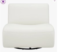AllModern Nita 33'' Swivel Upholstered Accent Chair New in Box $999