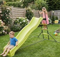Arcade Avenue Freestanding 2.2m Indoor Slide - Plastic Playground Equipment With Rust Proof Steel, High Strength Chute, And Comprehensive Features For Use With Materials, Slide, New in Box $499 (Slide Only)