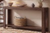 Millwood Pines 2-Tier Entryway Console Table, Narrow Long Sofa Table with Storage in Box $499