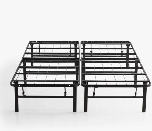 Lucid 14" Queen Platform Bed Frame &ndash; Heavy-Duty Steel, No Box Spring Needed New in Box $299