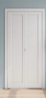 Smartstandard Paneled Manufactured Wood 1-Panel White Primed Bi-fold Door With Hardware Kit 32 x 80" New in Box $399