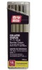Box of Grip-Rite 1/4 in. x 1 in. 18-Gauge Adhesive Collated Electrogalvanized L-Style Narrow Crown Finishing Staples 1000 per Box / Grip-Rite 1-3/4 in. x 0.120 in. 15&deg; Wire Collated Electrogalvanized Smooth Shank Coil Roofing Nails 7200 per Box / Assorted