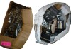 Box of Grip-Rite 1/4 in. x 1 in. 18-Gauge Adhesive Collated Electrogalvanized L-Style Narrow Crown Finishing Staples 1000 per Box / Grip-Rite 1-3/4 in. x 0.120 in. 15&deg; Wire Collated Electrogalvanized Smooth Shank Coil Roofing Nails 7200 per Box / Assorted - 2